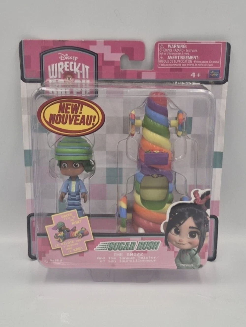 Disney Wreck it Ralph  Sugar Rush  The Swizz and the Tongue Twister Bent Card